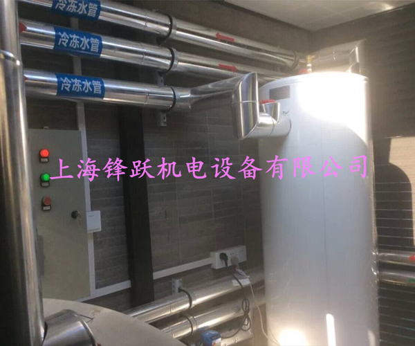 锋跃地源热泵空调机房展示